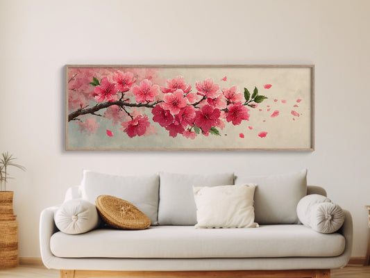 Cherry Blossoms In Soft Spring Light