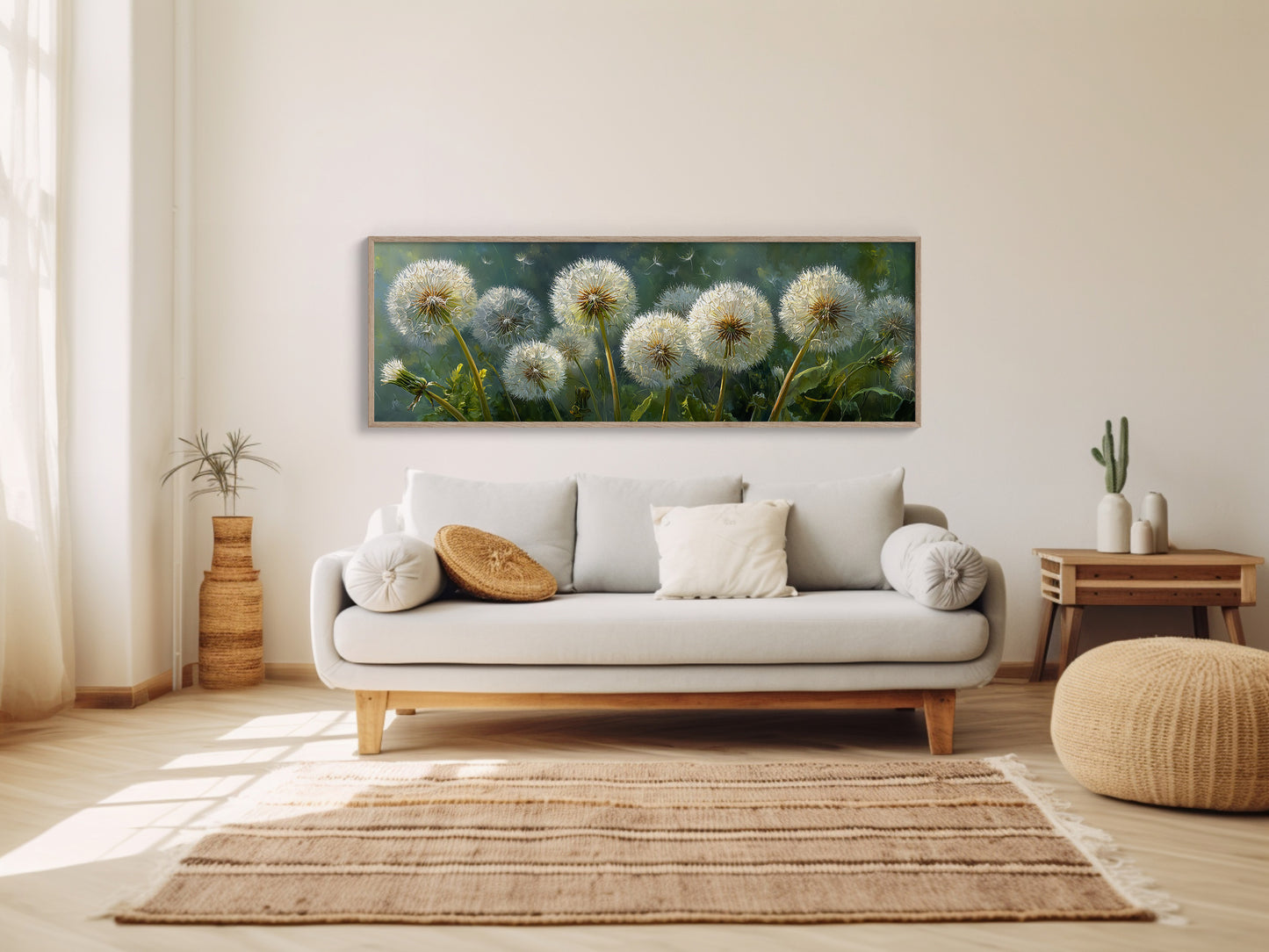Dandelion Wishes In Morning Light