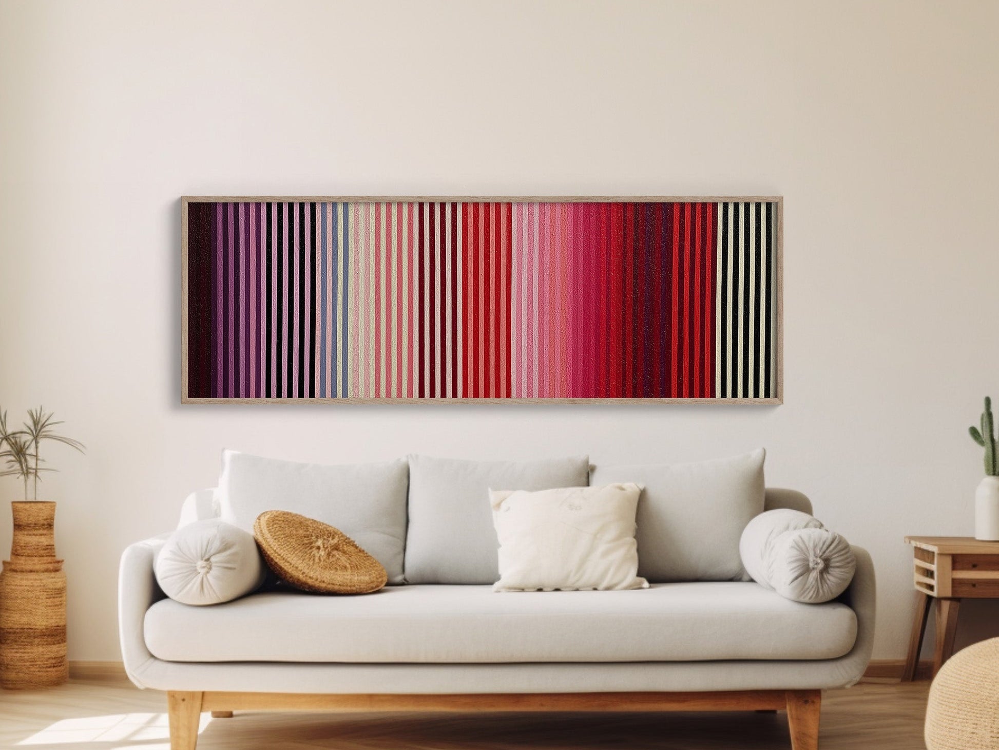 Vibrant Stripes In Modern Color Rhythm