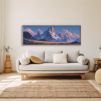 Majestic Alpine Mountain Landscape