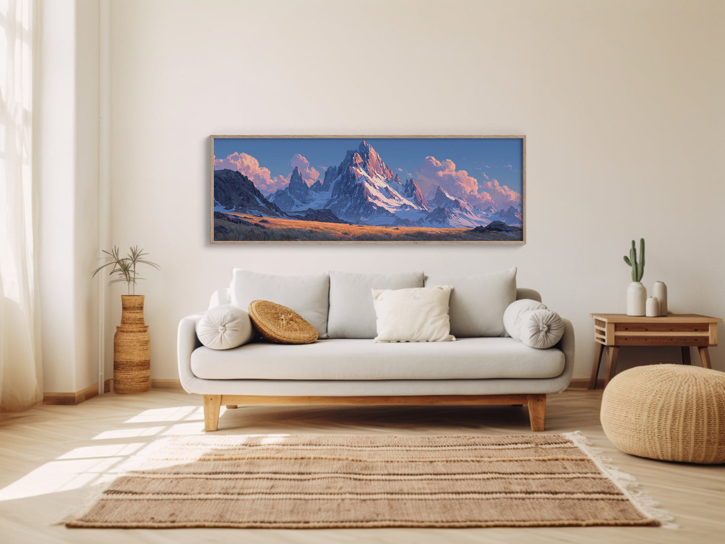 Majestic Alpine Mountain Landscape
