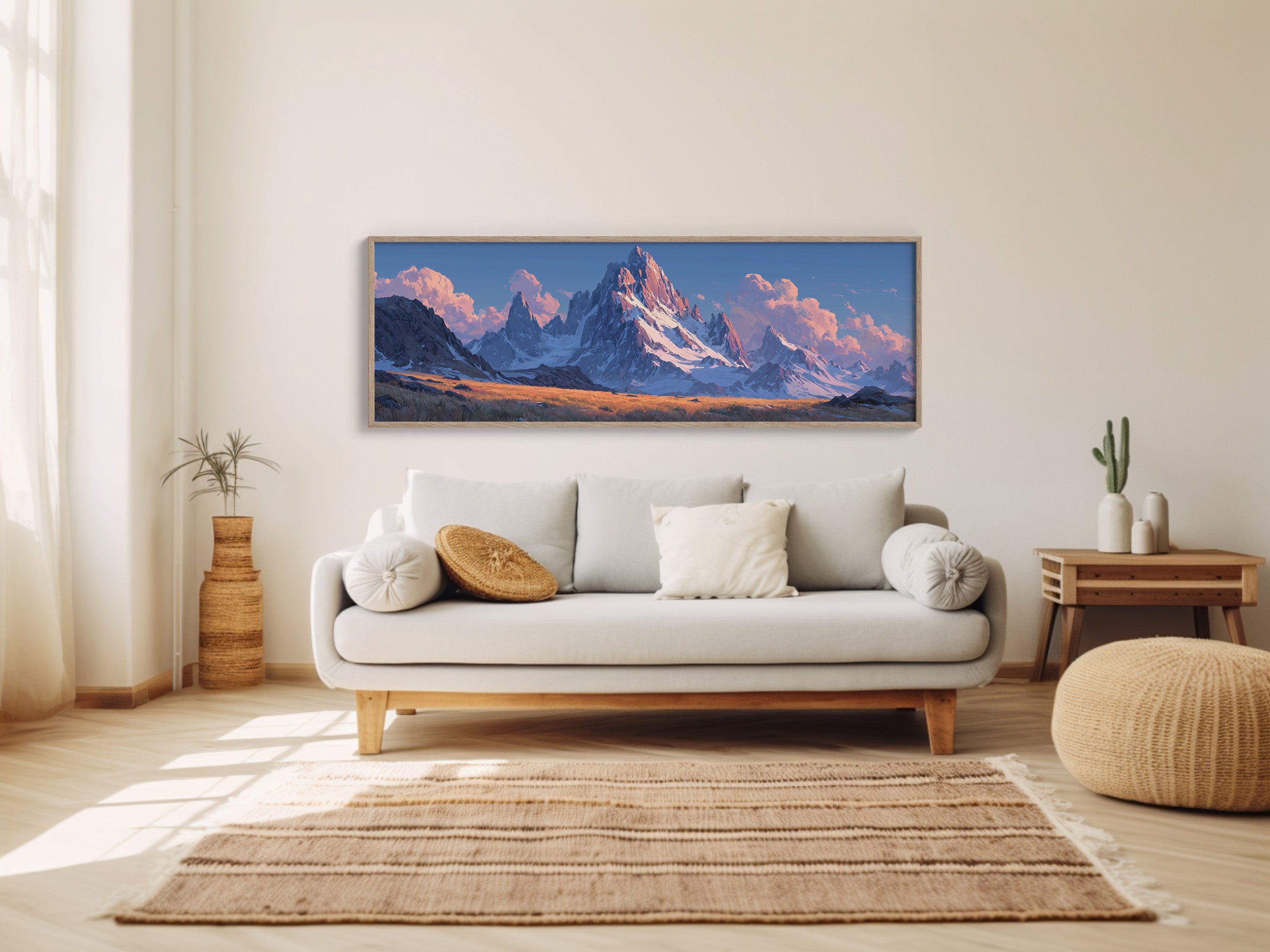Majestic Alpine Mountain Landscape