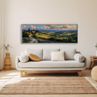 Sunlit Hills of Tuscany