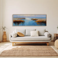 Golden Reeds by Quiet Waters
