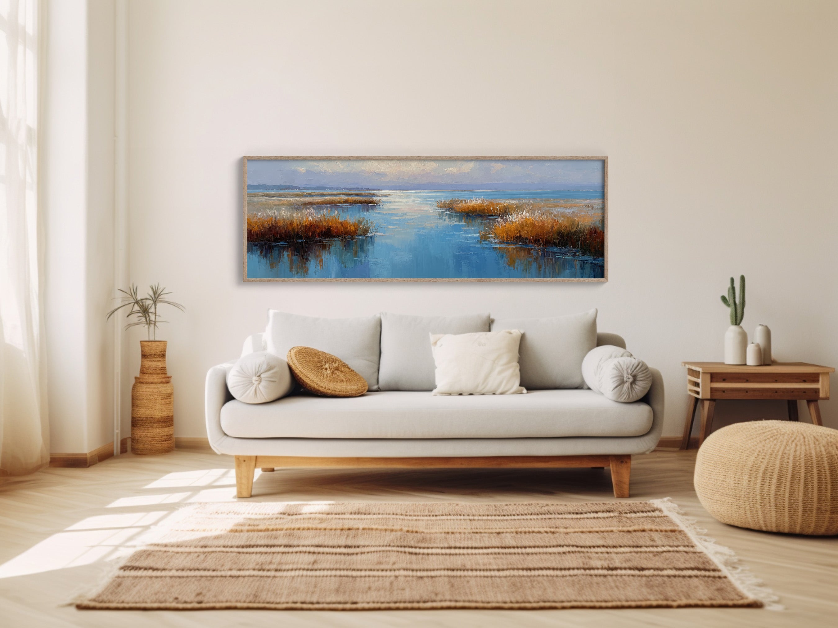 Golden Reeds by Quiet Waters