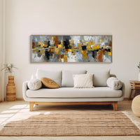Golden City Abstract