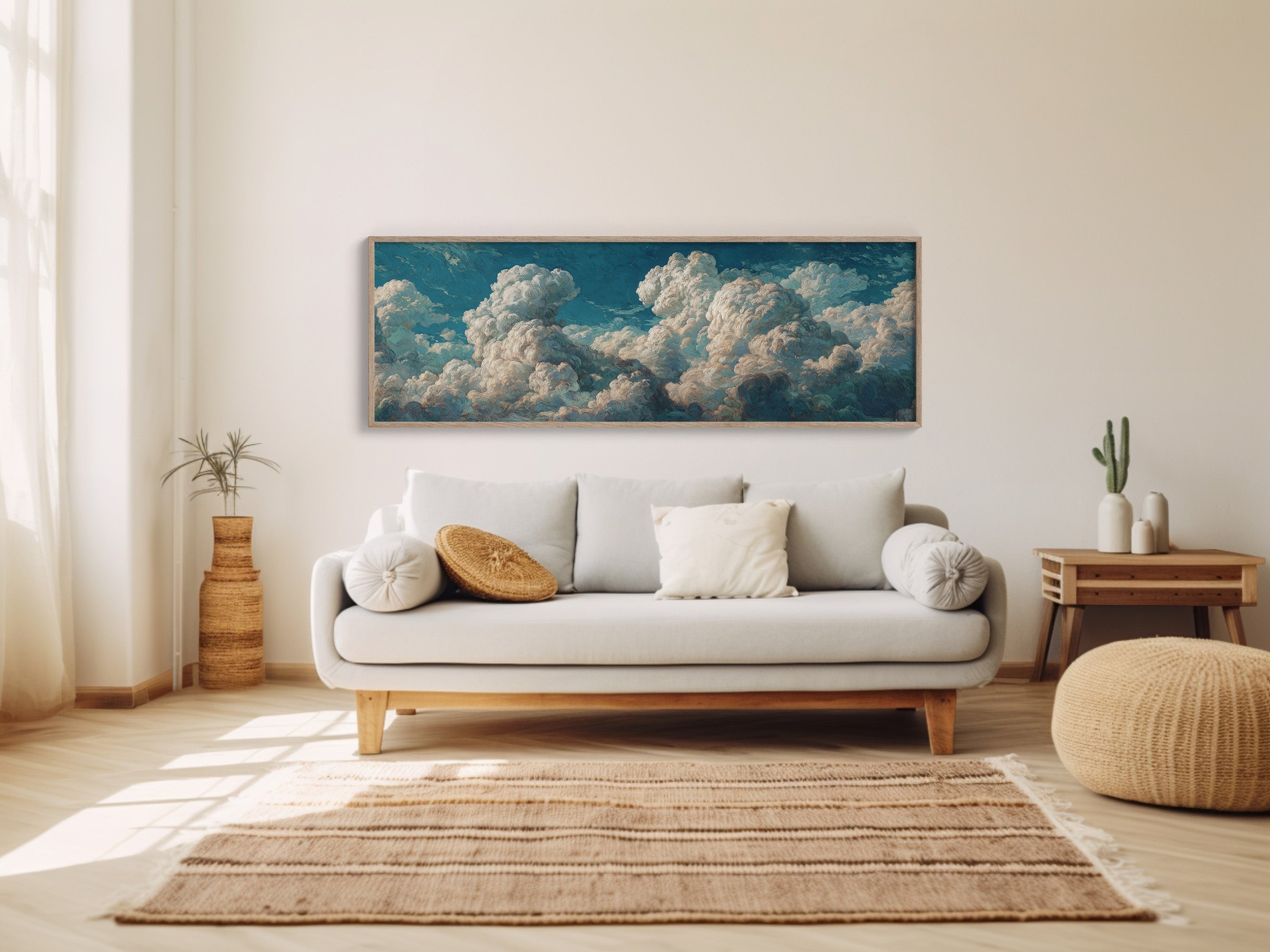 Dreamy Billowing Cloudscape