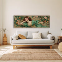 Romantic Art Nouveau Garden Muse