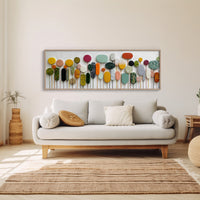 Colorful Modern Abstract Garden
