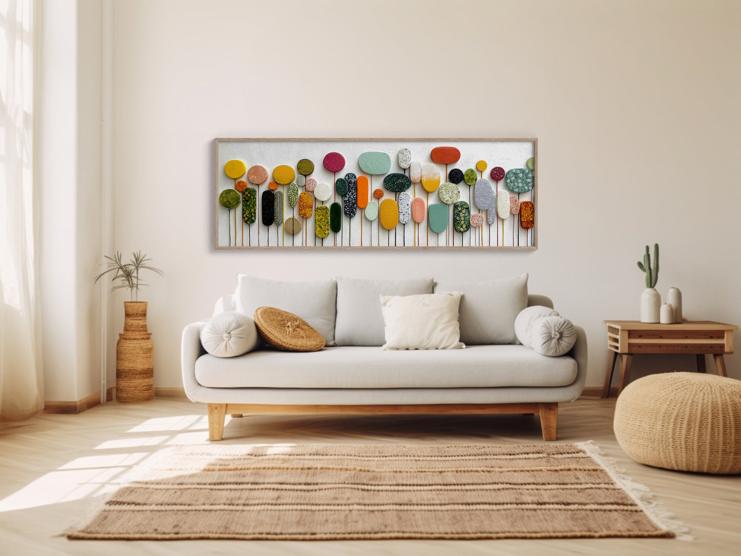 Colorful Modern Abstract Garden
