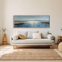 Coastal Marsh Birds Landscape Wall Art