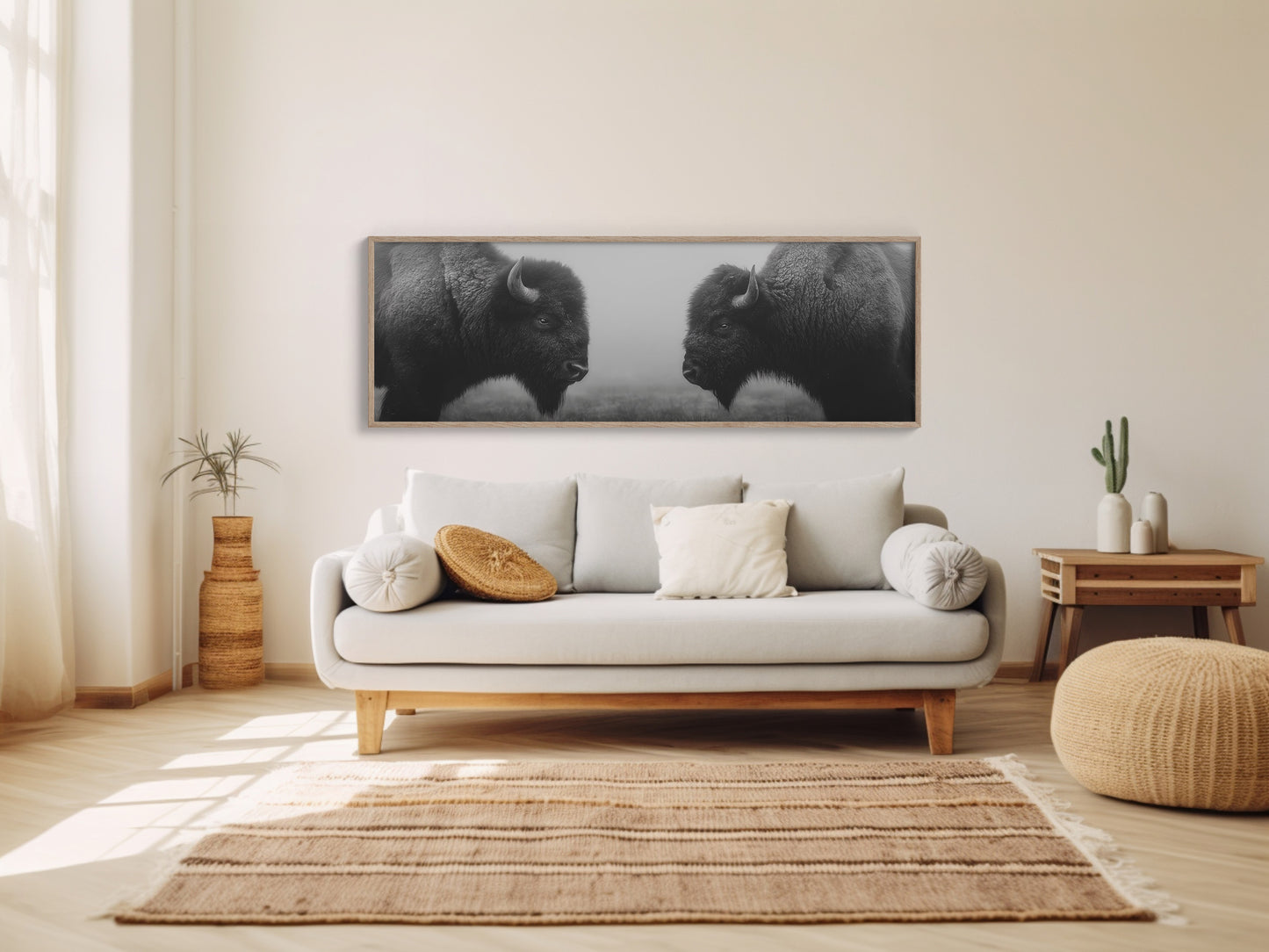 Silent Strength Of The American Bison