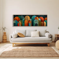 Art Deco Arches In Jewel Tones