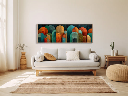 Art Deco Arches In Jewel Tones