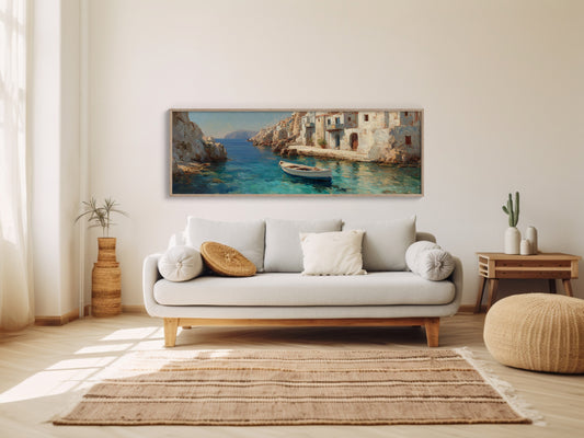 Quiet Boat in a Coastal Cove