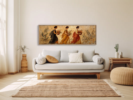 Maidens Bearing Flowers Through Time