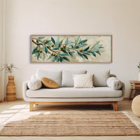 Olive Branch In Soft Mediterranean Light