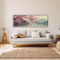 Cherry Blossoms Over Quiet Waters