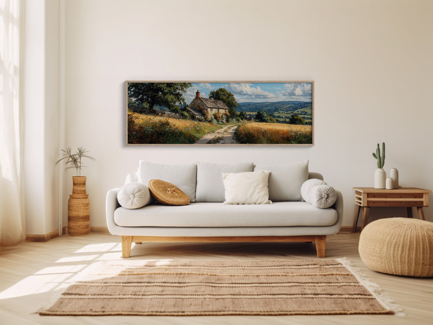 The Cottage Beyond The Wheat