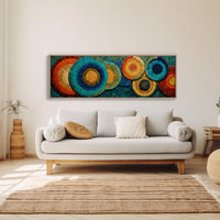 Circles Of Color Mosaic Rhythm