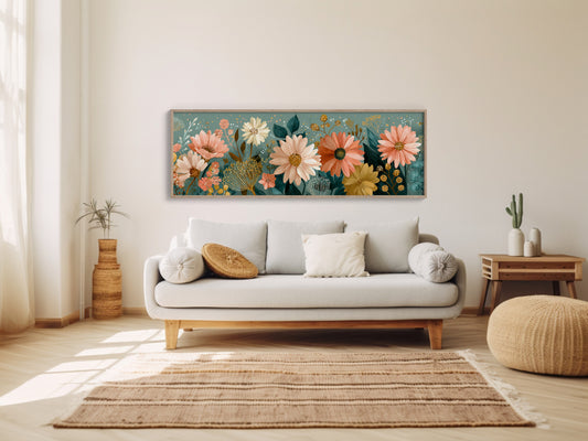 Garden Of Soft Wild Blooms