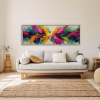 Explosion Of Color And Motion