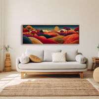 Sunlit Hills of Autumn Dreams