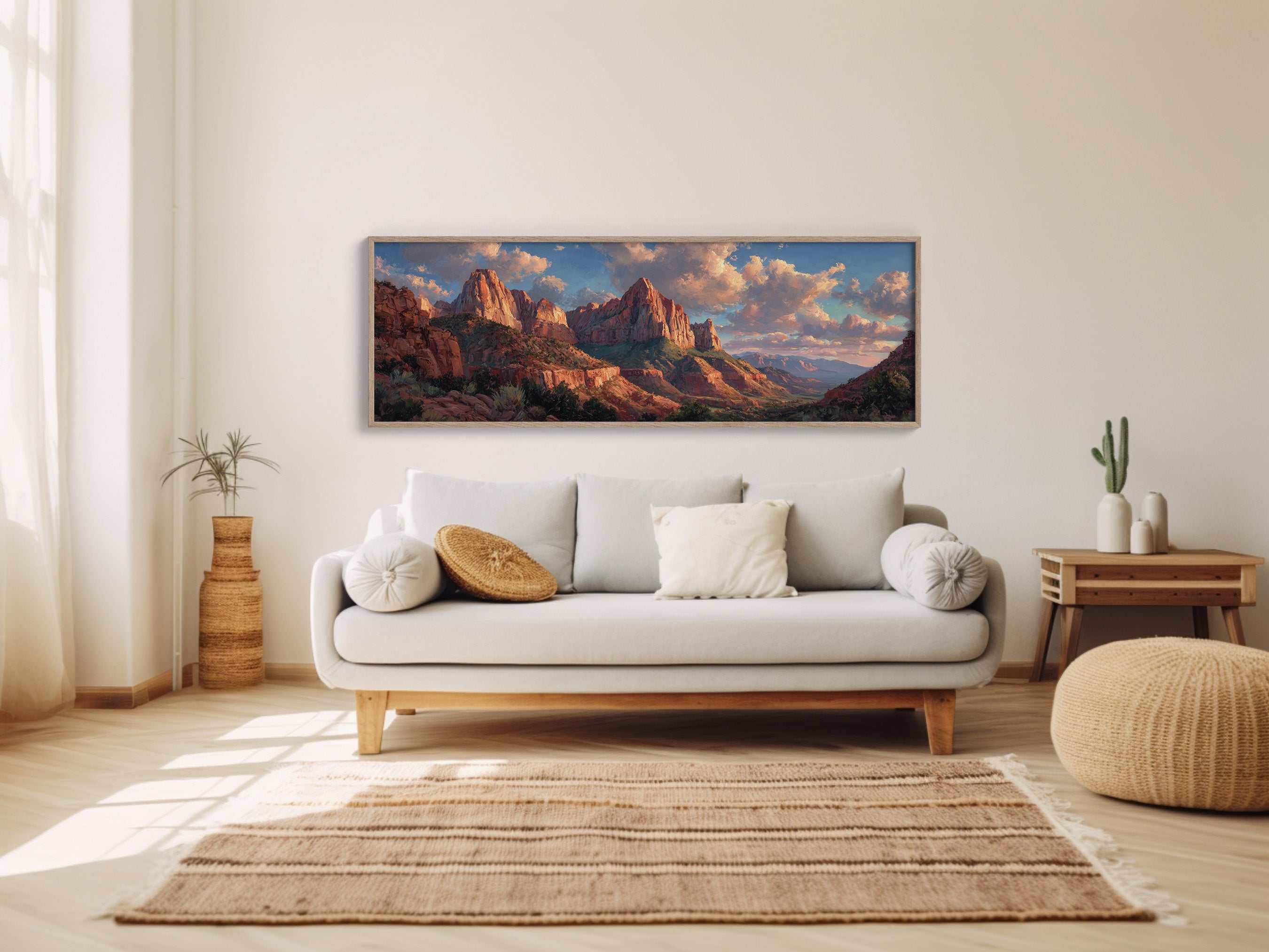 Cathedral Cliffs At Golden Hour