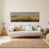 Wildflowers In The Golden Field