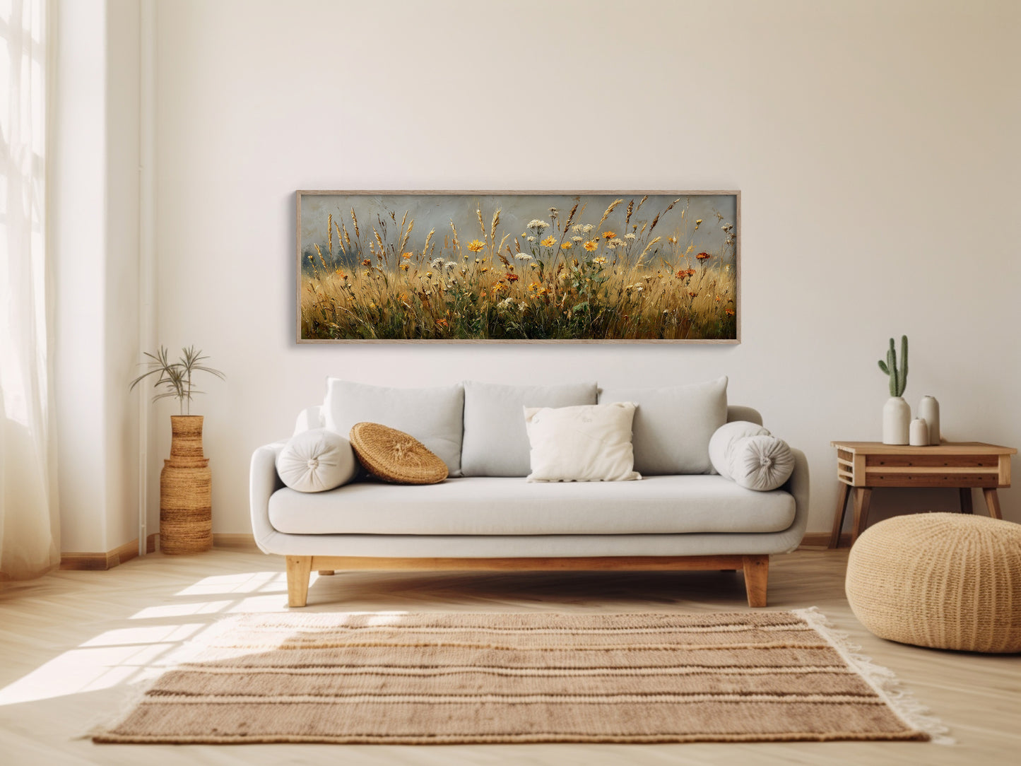 Wildflowers In The Golden Field