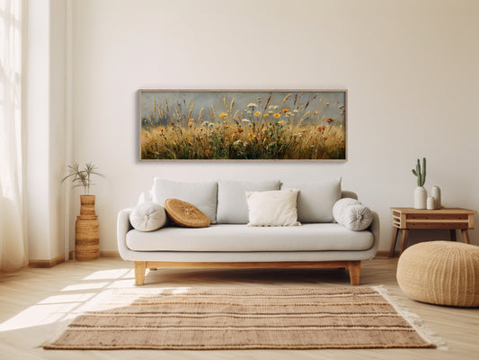 Wildflowers In The Golden Field