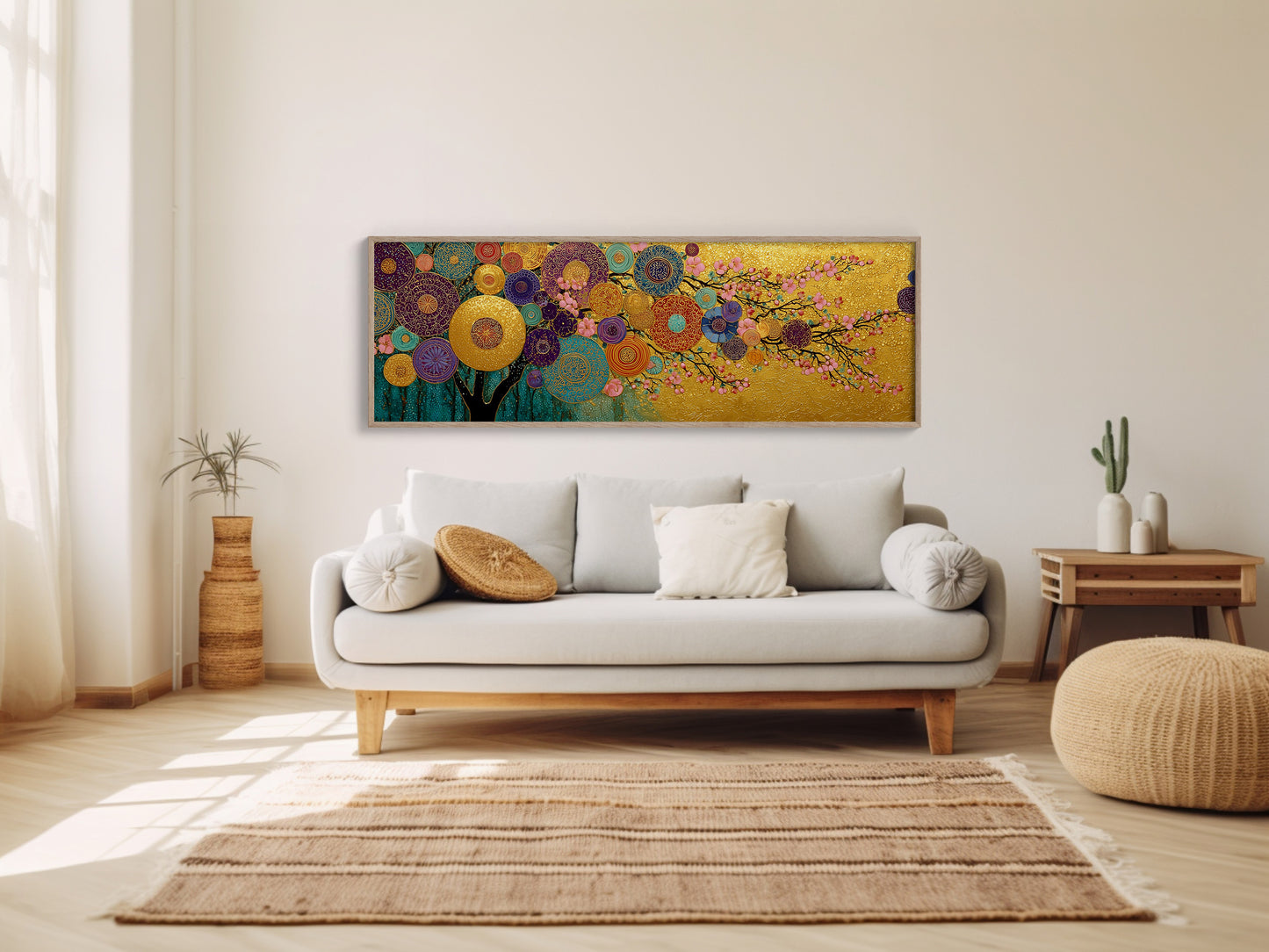 Golden Garden Of Blooming Orbs