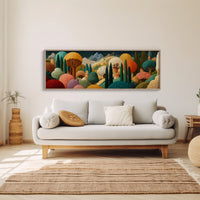 Whimsical Forest Of Painted Hills