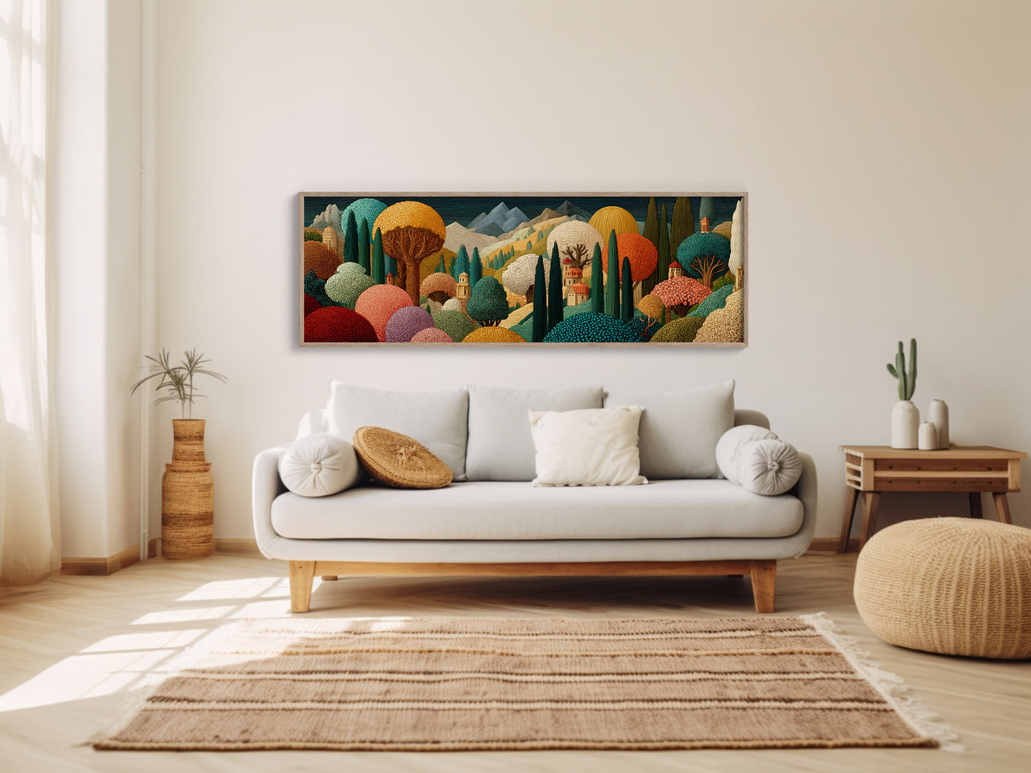 Whimsical Forest Of Painted Hills