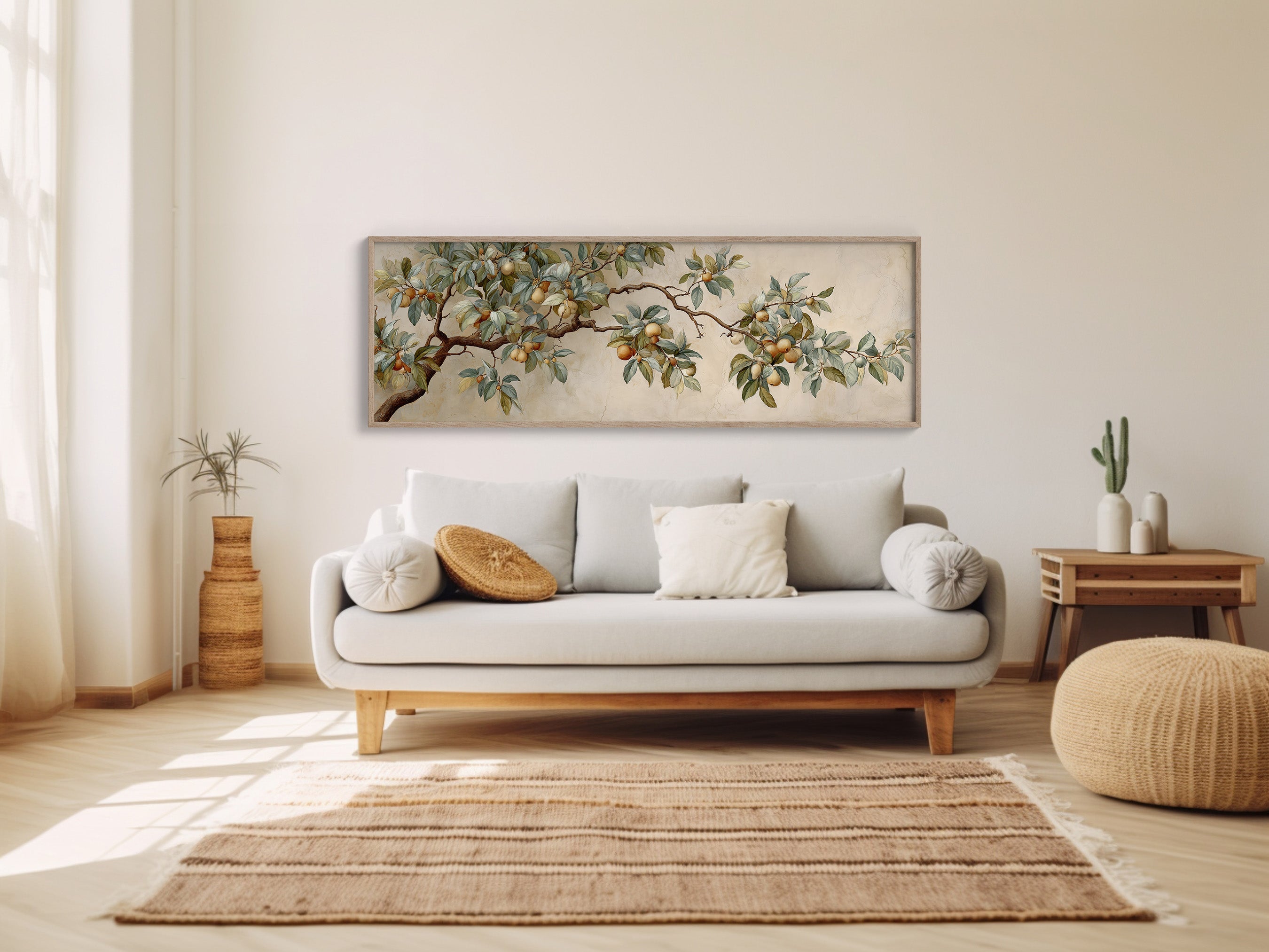 Vintage Orchard Branch Mural