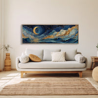 Celestial Moonlit Waves
