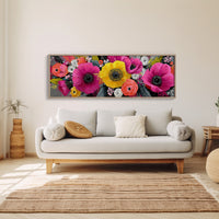Vibrant Modern Floral Burst