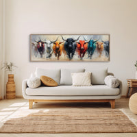 Charge of the Painted Herd