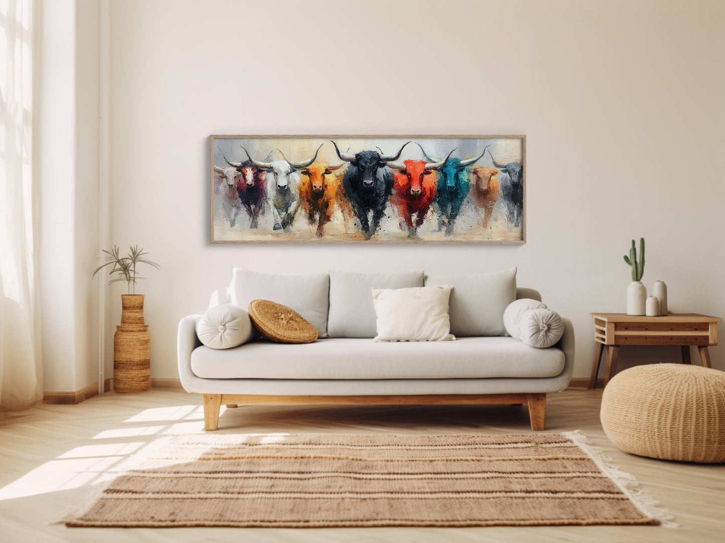 Charge of the Painted Herd