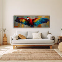 Parrot In Full Bloom