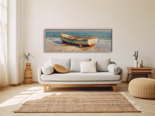 Boat Resting on Quiet Shores