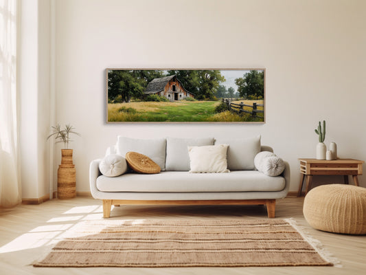 Old Barn in Summer Grass