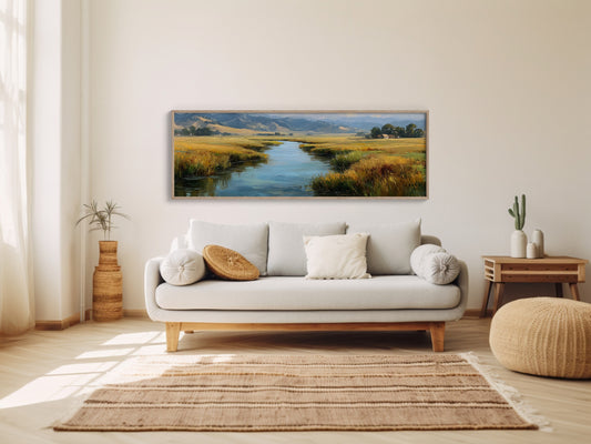 River Through the Golden Valley