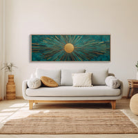 Sunburst Over Deep Waters