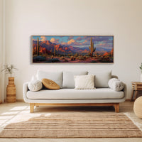 Sunset Over the Red Desert