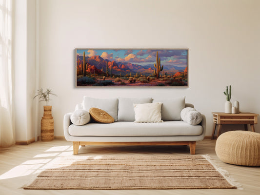 Sunset Over the Red Desert