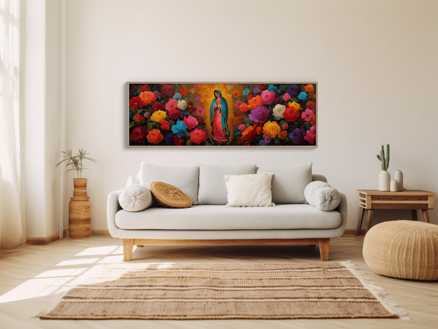 Our Lady Among the Roses