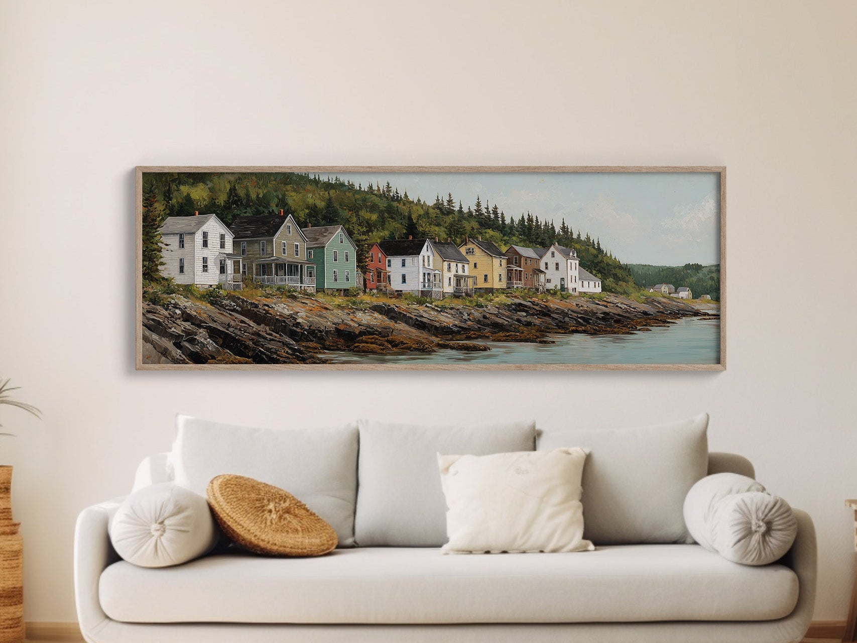 Cliffside Homes by the Quiet Bay