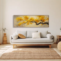 Golden Branch in Autumn Light