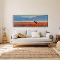 Horse Standing in the Painted Valley